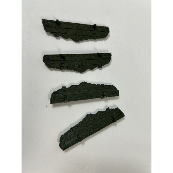 Vintage Battle Masters Game Replacement‎ Pieces 4 Hedges. 1992 - Picture 1 of 2